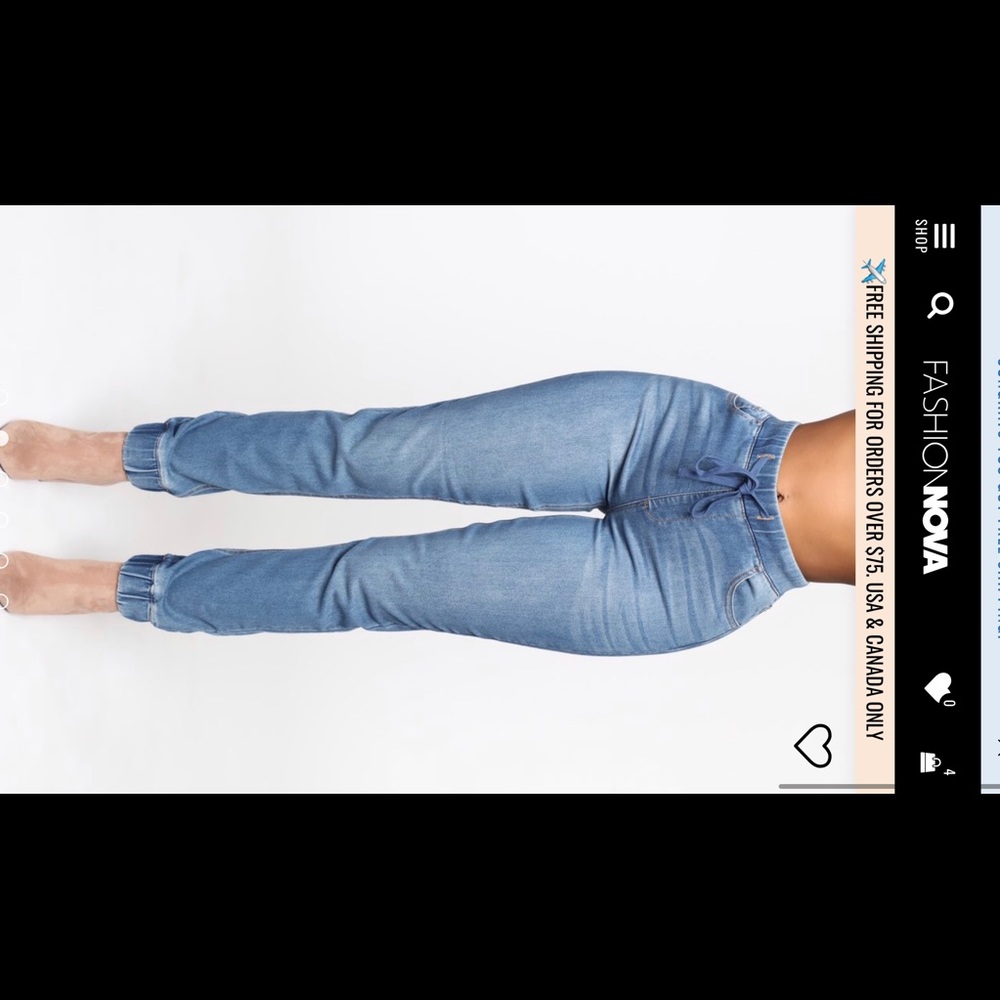 Fashionnova jogger jeans